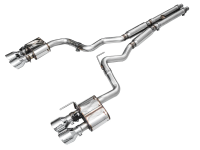 Exhaust AWE Ford Mustang GT S650 Quad Tip SwitchPath - 3025-42650 | 3025-43650